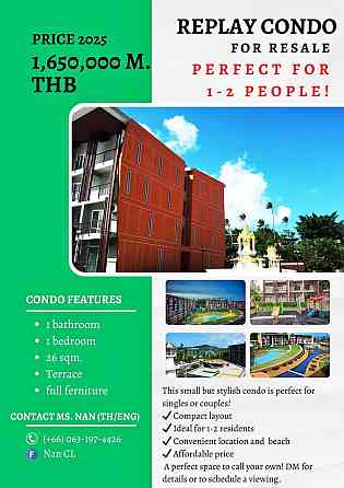 Replay Condo (Thai Quota) Samui
