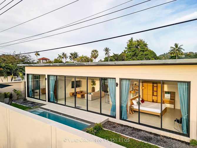 🏡 Just 400m from the beach – Move into a brand new tropical villa in Bang Po today! Samui - photo 1