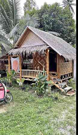Cozy Bamboo Hut Private bathroom and kitchen Phangan