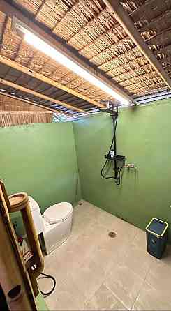 Cozy Bamboo Hut Private bathroom and kitchen Phangan