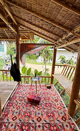 Cozy Bamboo Hut Private bathroom and kitchen Phangan - photo 8