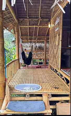 Cozy Bamboo Hut Private bathroom and kitchen Phangan