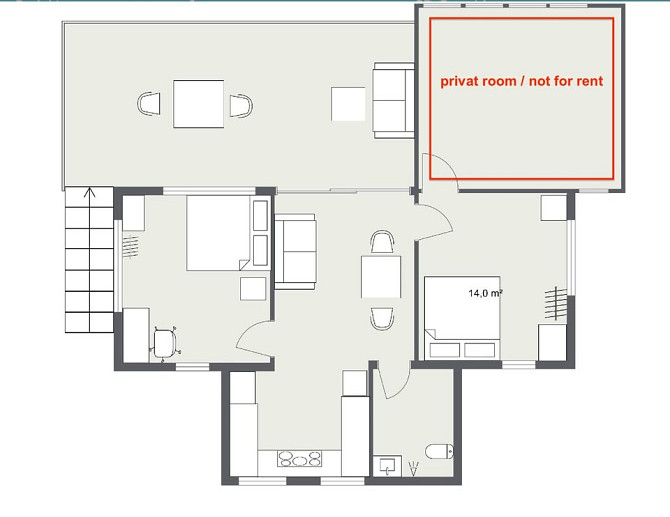 2 beds 1 bath House Phangan - photo 5