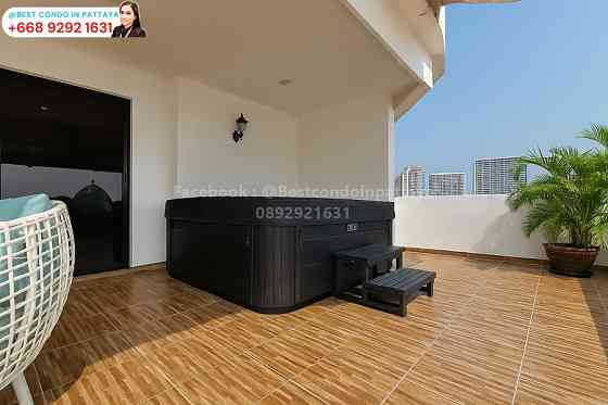 2 Bedroom Condo for Sale with Jacuzzi near Jomtien Beach Pattaya