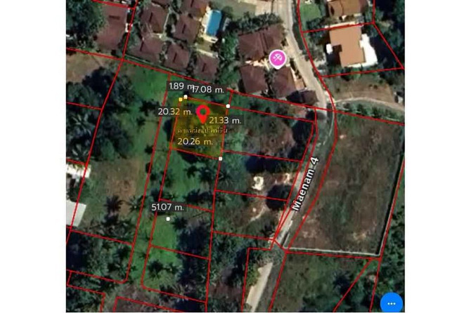 400 sqm Freehold Land for Sale in Mae Nam Samui - photo 9