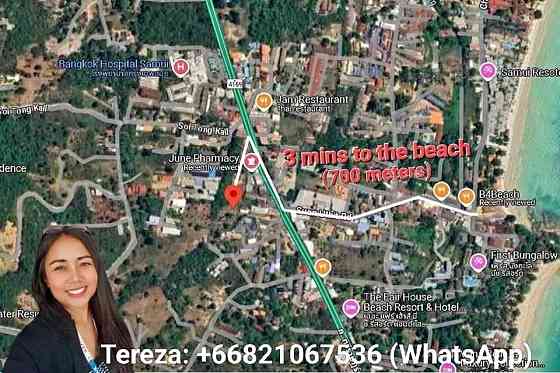 4 Rai Freehold Land for Sale in Chaweng, Koh Samui Samui