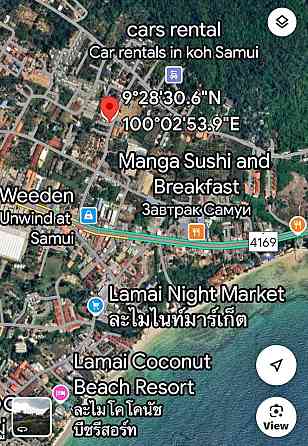 Land for Sale in Lamai - 200 sqm Samui