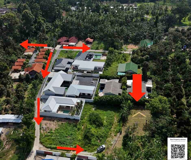 580 sqm Land Plot for Sale, 5 Mins to Lamai Samui - photo 1