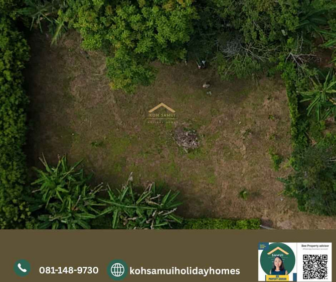580 sqm Land Plot for Sale, 5 Mins to Lamai Samui - photo 2
