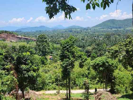 2 Rai Mountain View Land for Sale in Namueng Samui