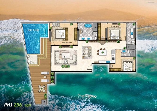 3 Bedroom Apartment for Sale in Riviera California Pattaya - photo 13