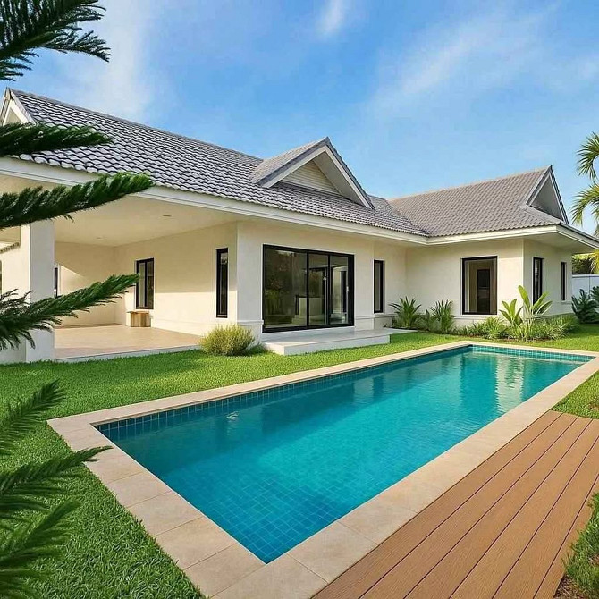 Villa thaïlandaise moderne de 3 chambres à vendre à Pattaya Pattaya - photo 1