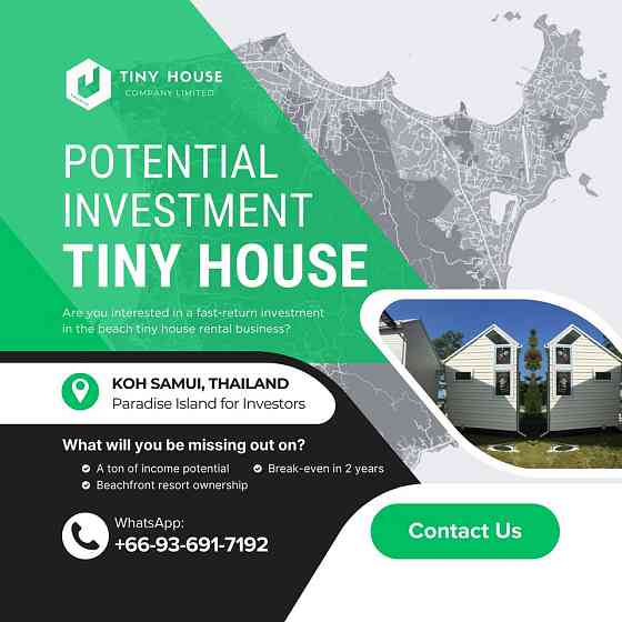 Tiny House for Sale - Customizable & Mobile Samui