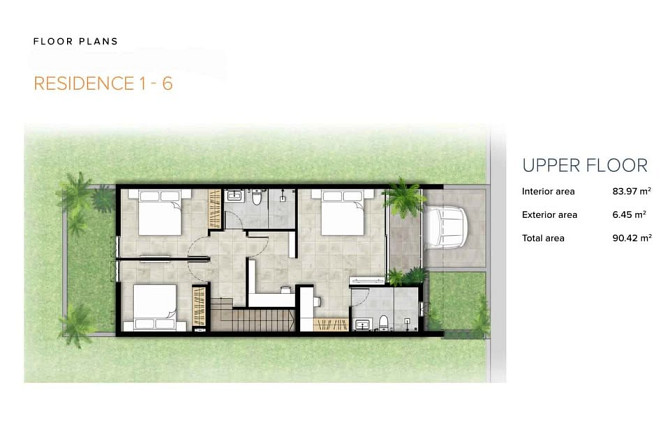 3 Bedroom Townhouse for Sale near Choeng Mon Beach Samui - photo 13