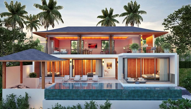 3 Bedroom Pool Villa for Sale in Maenam Samui - photo 1