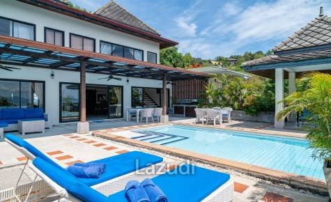 5 Bedroom Sea View Pool Villa for Sale Samui - photo 3