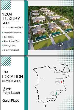 2 Beds 2 Baths - House Samui