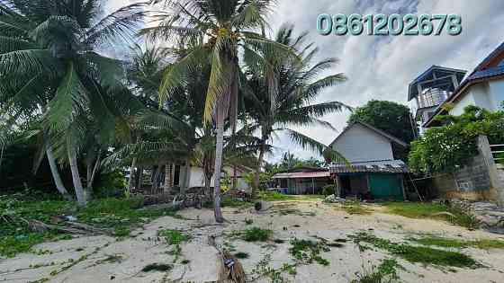 Land for sale on a beautiful beach. [Koh Samui Thailand 🇹🇭] สมุย