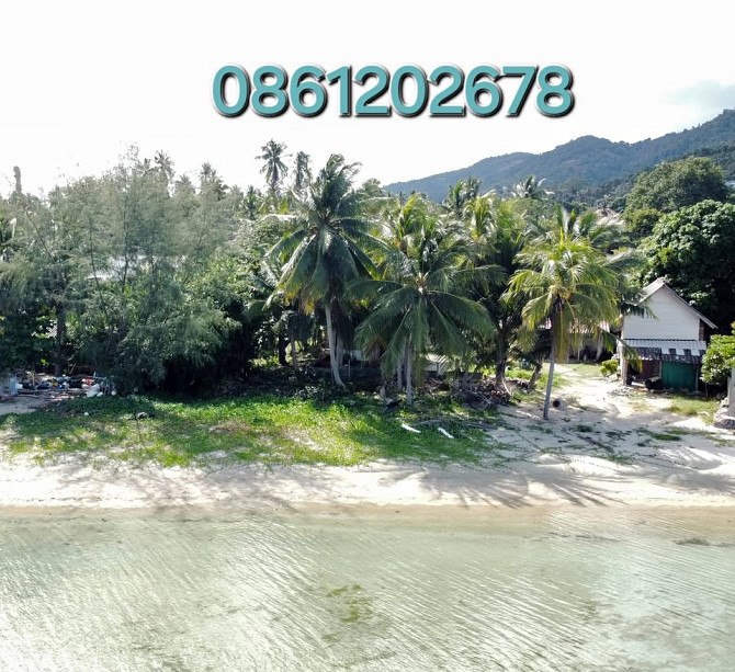Land for sale on a beautiful beach. [Koh Samui Thailand 🇹🇭] Samui - photo 1