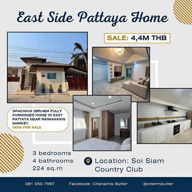 3 Beds 4 Baths - House Pattaya - photo 1