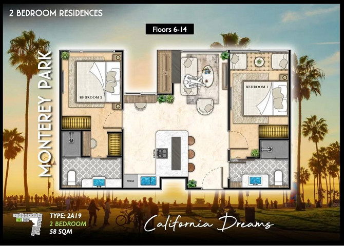 Apartment with Bedrooms: 1 and Bathrooms: 1 Pattaya - photo 5