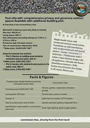 5 rooms 3 bathrooms, house สมุย