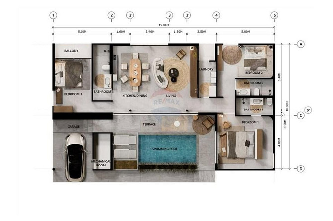 3 beds 3 baths House Phangan - photo 3