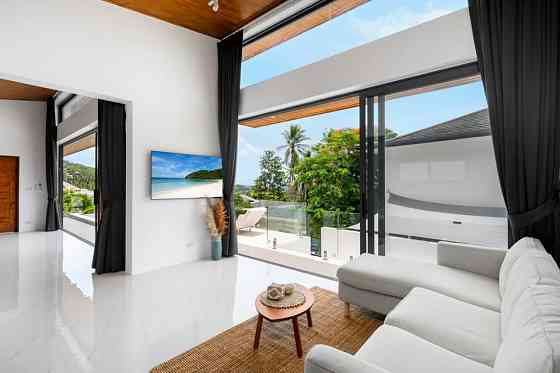 3 Bedroom Pool Villa with Partial Oceanview For Sale in Chaweng Hills, Koh Samui, Thailand Samui