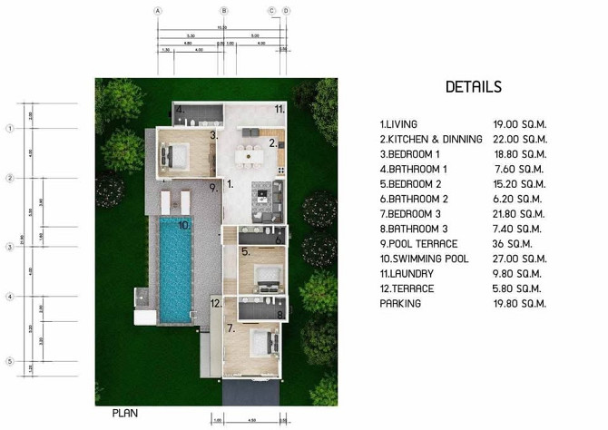 House with Bedrooms: 3 and Bathrooms: 3 Samui - photo 3