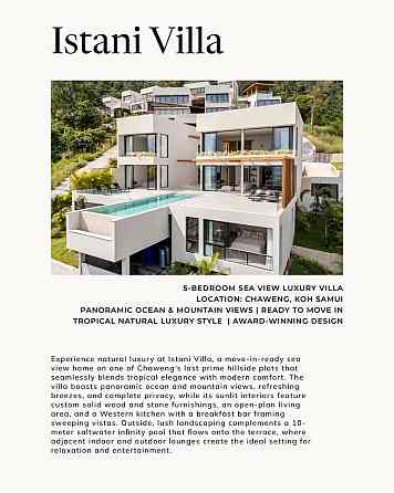 5 Beds 6 Baths House Samui