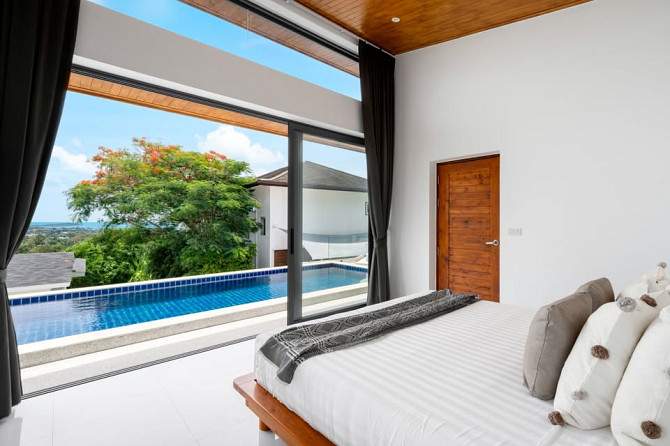 3 Bedroom Pool Villa with Partial Oceanview For Sale in Chaweng Hills, Koh Samui, Thailand Samui - photo 11