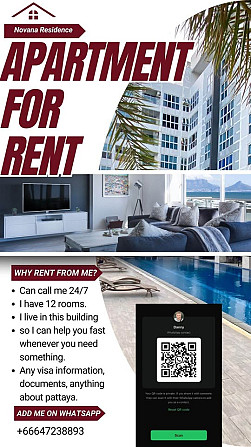 Studio Apartment for Rent in Novana Residence Pattaya - photo 2