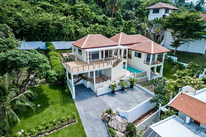 3 Bedroom Pool Villa for Rent with Sea View Samui - photo 1