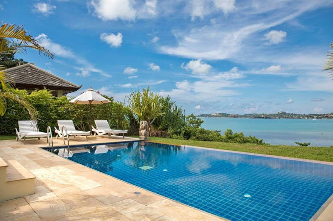 4 Bedroom Beachfront Pool Villa for Long Term Rent Samui - photo 1
