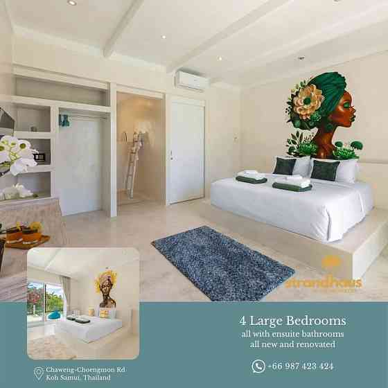 4 beds 4 bathrooms – House Samui