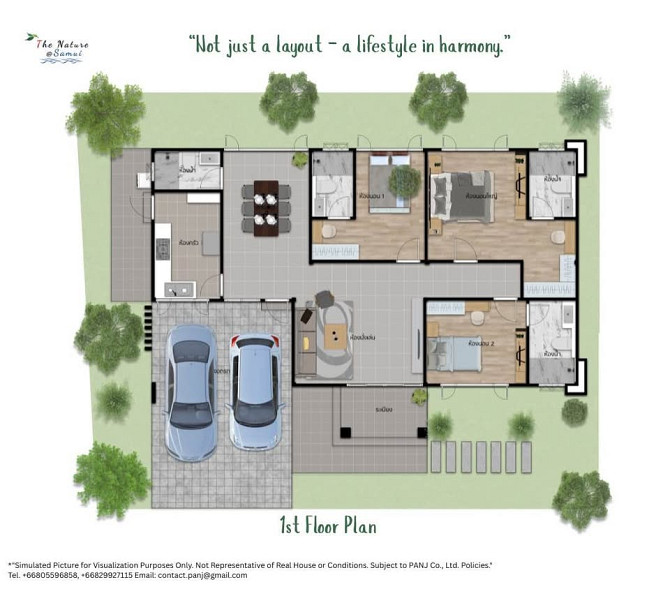 3 bedrooms 4 bathrooms - House Samui - photo 3