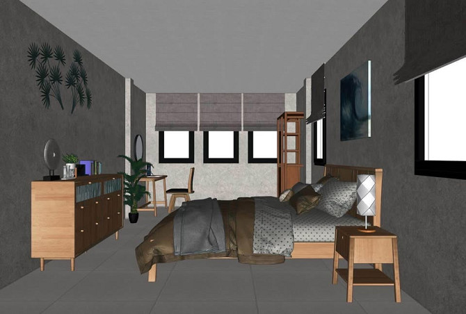 1 Chambre, 1 Salle de Bain - Appartement Phangan - photo 7