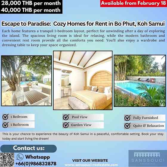 1 Bed 1 Bath House Samui