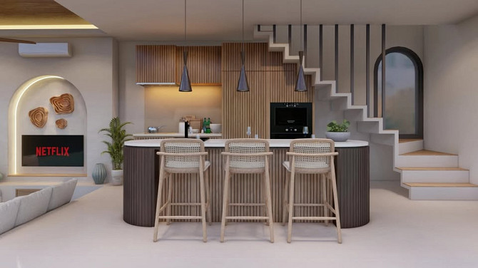 Beautifully furnished new 3 bed modern design villa with luxurious finishes Samui - photo 11