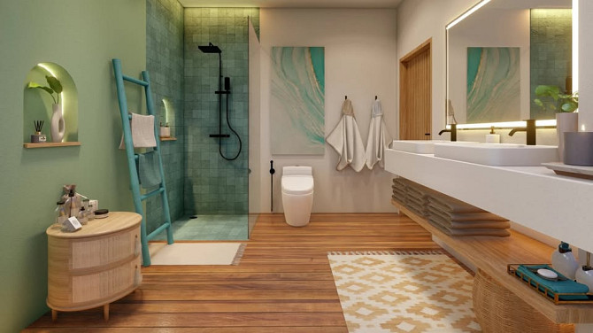 Beautifully furnished new 3 bed modern design villa with luxurious finishes Samui - photo 15