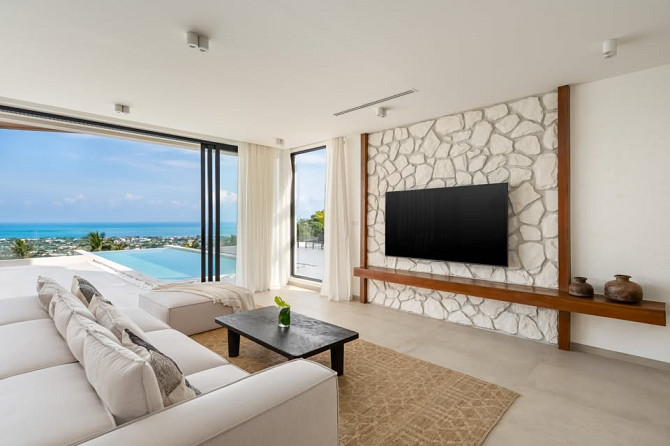 Sea View luxurious 3 bed villa with captivating design in great location Samui - photo 8