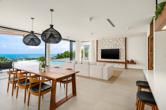 Sea View luxurious 3 bed villa with captivating design in great location Samui - photo 2