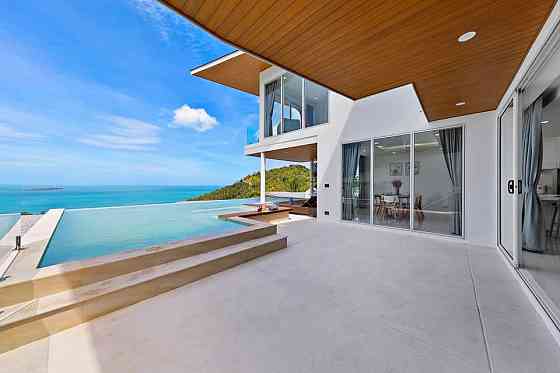 3 bedroom villa with panoramic sea view in Chaweng Noi Samui