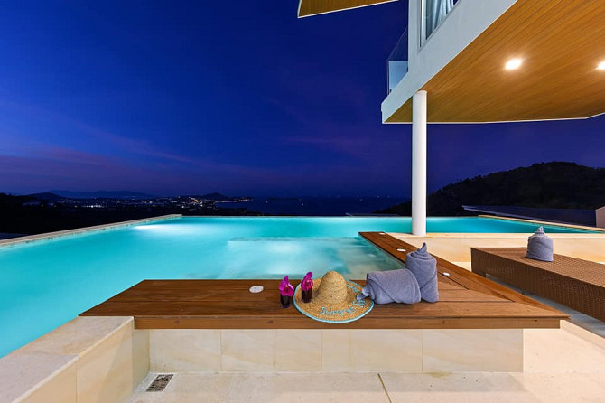 3 bedroom villa with panoramic sea view in Chaweng Noi Samui - photo 11