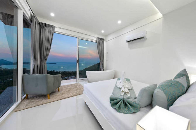 3 bedroom villa with panoramic sea view in Chaweng Noi Samui - photo 16