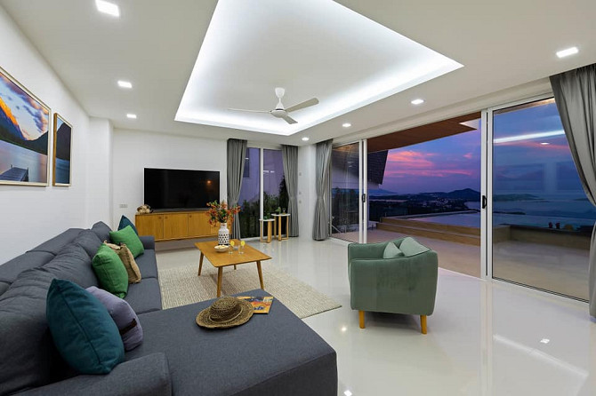 3 bedroom villa with panoramic sea view in Chaweng Noi Samui - photo 10