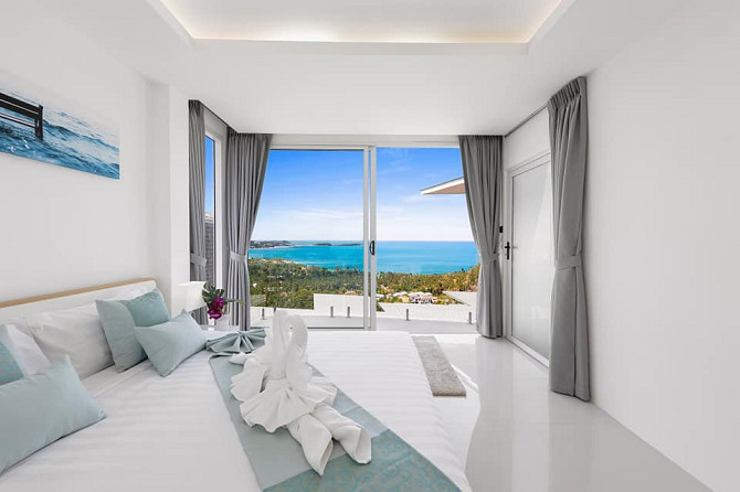 3 bedroom villa with panoramic sea view in Chaweng Noi Samui - photo 9