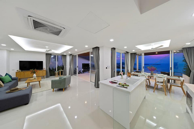 3 bedroom villa with panoramic sea view in Chaweng Noi Samui - photo 7