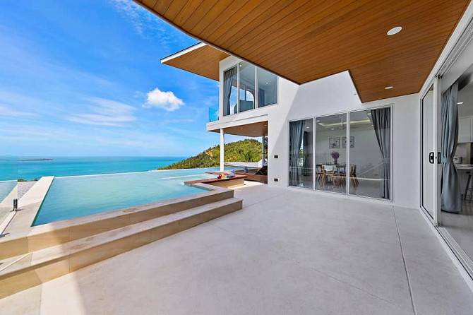 3 bedroom villa with panoramic sea view in Chaweng Noi Samui - photo 1
